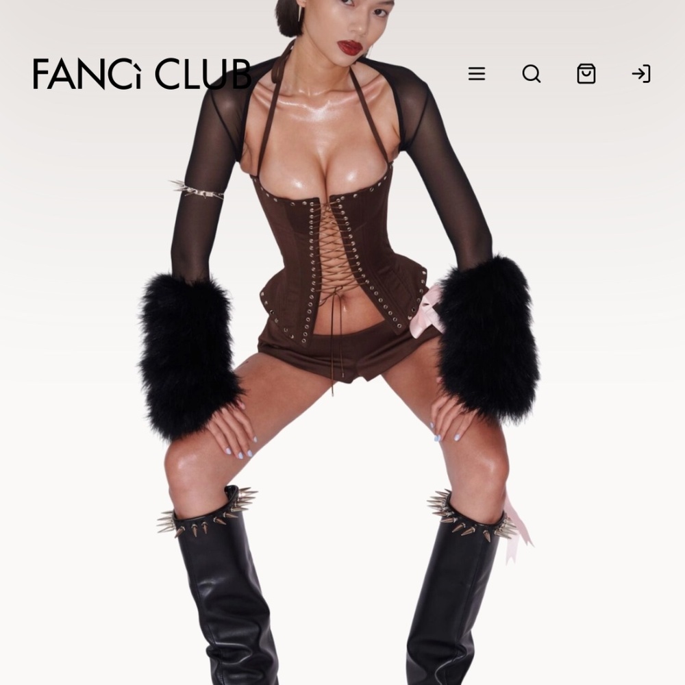 Fanci Club Loving Hate Bolero Jacket